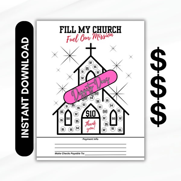 Church Fundraiser - Etsy
