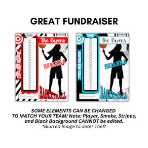Basketball Fundraiser, Fuel My Meter, Unique, Fill My Basketball, Basketball Fundraising Flyer, AAU Basketball Fundraiser, Elite , Color My