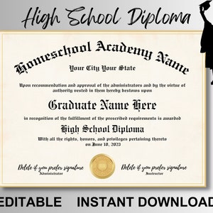 Buy Realistic Fake High School Diploma