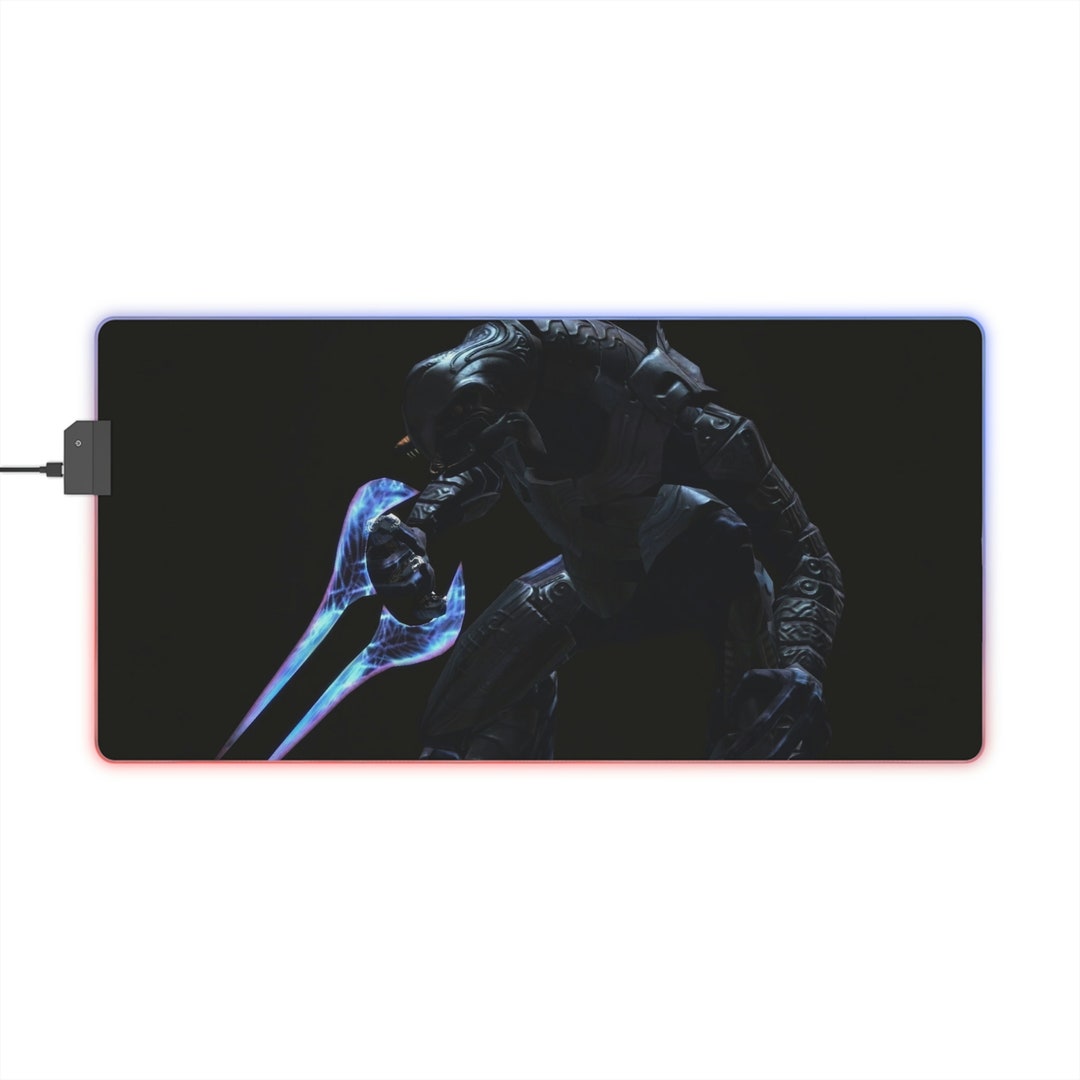 Halo 3 Arbiter Elite LED Gaming Mouse Pad Etsy