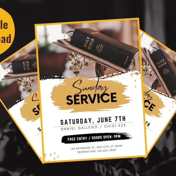 Church Service,Church Concert,christianflyer template,churchnewsletter template,flyer template church,church invitation,church service flyer