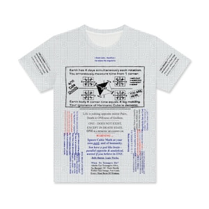 Time Cube T-Shirt: 100% Cotton Graphic Tee