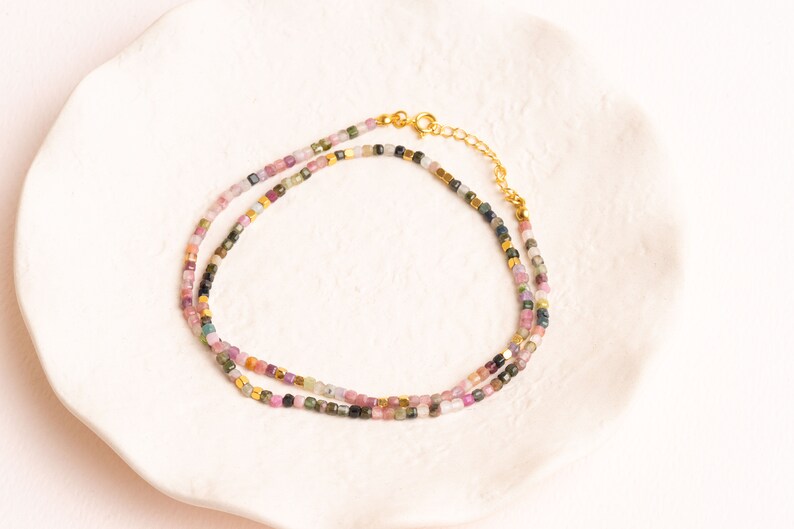 Laura Multicolor beaded summer necklace for Women image 1