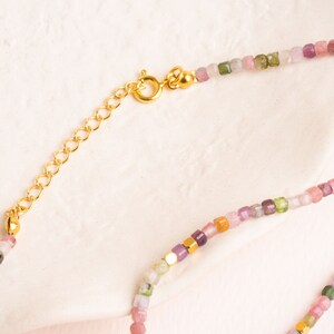 Laura Multicolor beaded summer necklace for Women image 2