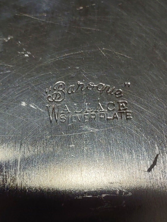 Baroque by Wallace Silverplate Tray 14