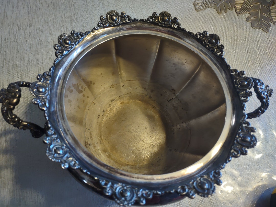 Victor Silver Co Quadruple Plate Bowl Etsy