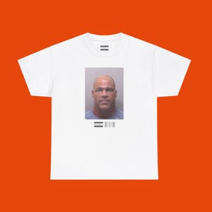 Kurt ANGLE Mugshot TSHIRT – Unisex CELEBRITY Y2k Fashion Inspired Wrestling Fan Gift