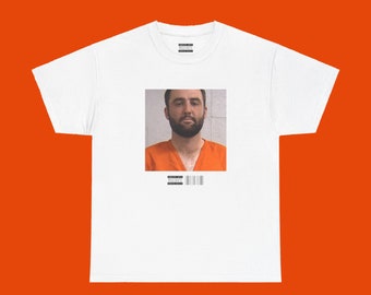 Scottie SCHEFFLER mugshot shirt | Y2K golf graphic t shirt | country club streetwear outfit tee
