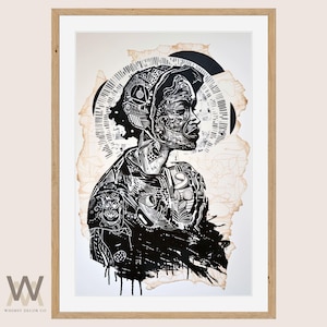 Art linogravure noir et blanc, gravures noir et blanc, Illustration linogravure fine art, impression rustique noir et blanc, gravures abstraites