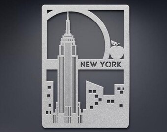 Empire State Building Crystal Figurine by Crystal World - Etsy