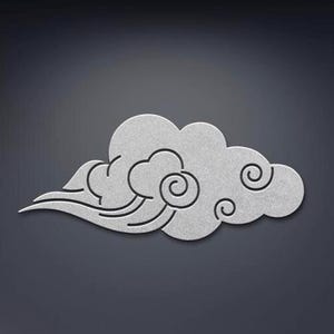 Japanese cloud Asian art wall decor indoor outdoor