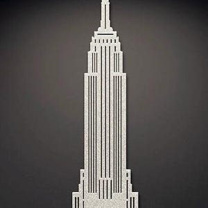 Empire State Building Metal - Etsy