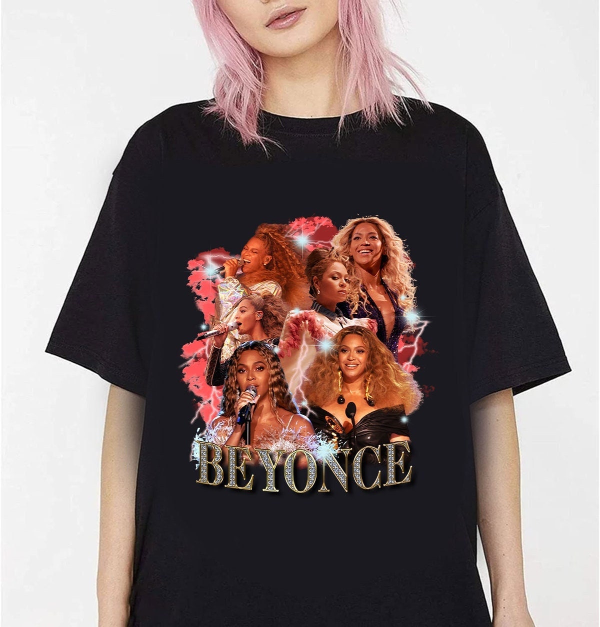 Renaissance Beyonc Vintage 90s Pullover Shirt, Beyonc Vintage Shirt