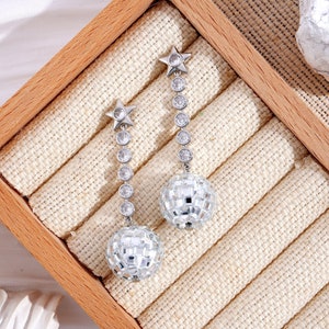 Disco ball shop earrings australia