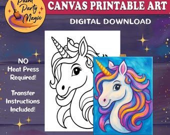 Plantilla imprimible para pintar unicornios: ¡Diversión asegurada para todas las edades!
