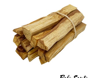 Groothandel Palo Santo Sticks, duurzaam geoogst in Peru, stokken van 10 cm - Premiumkwaliteit - Echte Bursera Graveolens.