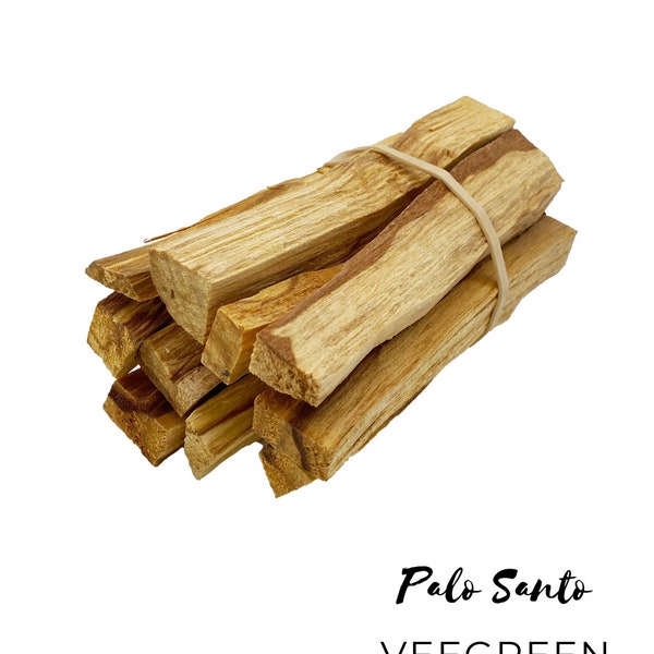 Bâtonnets de Palo Santo en gros, récolté de manière durable au Pérou, bâtons de 10cm - Qualité Premium - Véritable Bursera Graveolens.