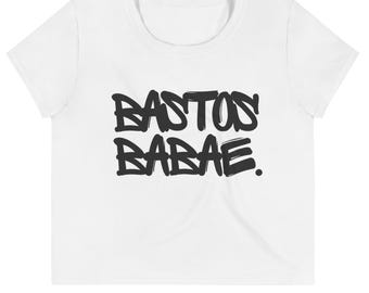 Bastos Babae | All-Over Print Crop Tee