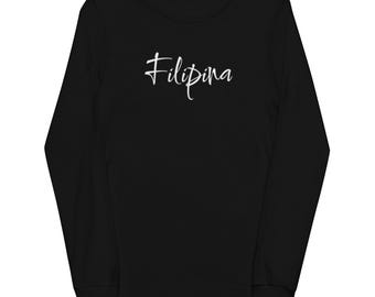 Filipijns | T-shirt met lange mouwen voor jongeren