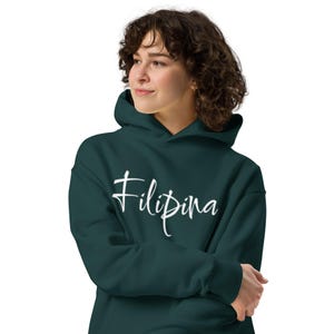Filipina | Unisex oversized hoodie