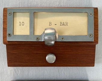 Vintage Library Catalog Drawer fronts