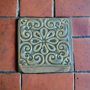 Ceramic paving stones, inserts for paths and gardens, frost-resistant