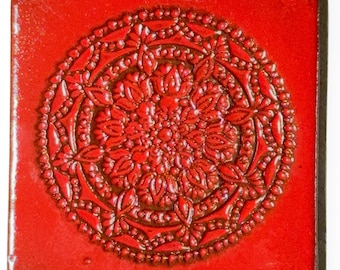 DekoFliesen, rot, Kacheln, Mosaik, Bad, Küche, Garten, Fliesenmuster