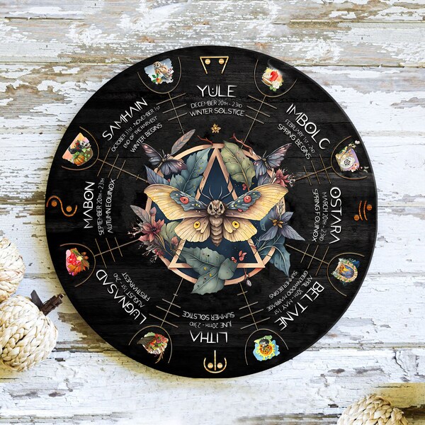 Wheel of the Year 2024 Etsy
