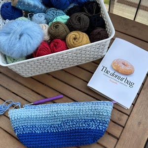 The Donut Bag Häkelanleitung + Videotutorial Link, Handtasche häkeln deutsche PDF + Schritt für Schritt Anleitung mit Bildern immagine 10