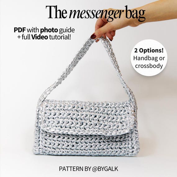 Loop'nCraft Casual Bag Crochet Kit - Dragon Fruit Loop'nCraft Casual Bag Crochet Kit - Dragon Fruit