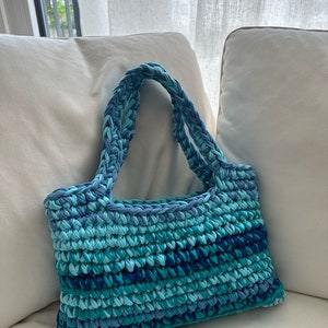 Kit Sac Au Crochet Pour Débutants FREEBLOSS - Sac Fourre-Tout Femme Avec Tutoriels Vidéo