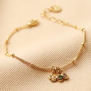 Personalisierte Birthstone Gold Stern Halskette für Frau Zierliche Stern Birthstone Kristall Charm Name Schmuck Celestial Anhänger Geburtstag