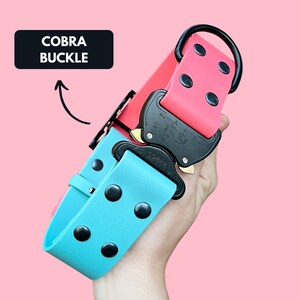 Biothane Dog Collar: Strong, Waterproof, Cobra PRO Buckle
