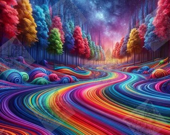 Rainbow road to nowhere 3