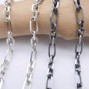 Silver Chain|Silver Necklace|925 Sterling Silver 3.8mm