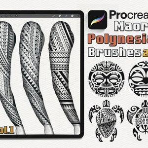 200+ Tribal Brushes for Procreate on iPad and iPhone