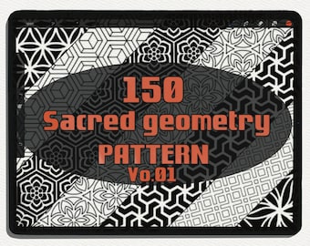 150 Geometric Patterns for Tattoo and Design