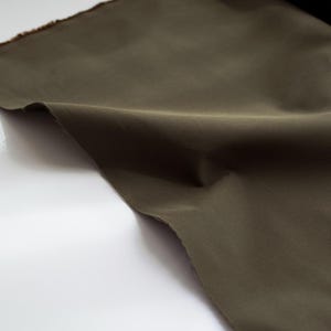 Cotton fabric for trench coats and jackets, sewing cotton trench coat, by fabric, cotton fabric, cotton twill, Green cotton