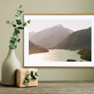 Lake Diablo - Washington State - Digital Download Photography -Mountains - North Cascades