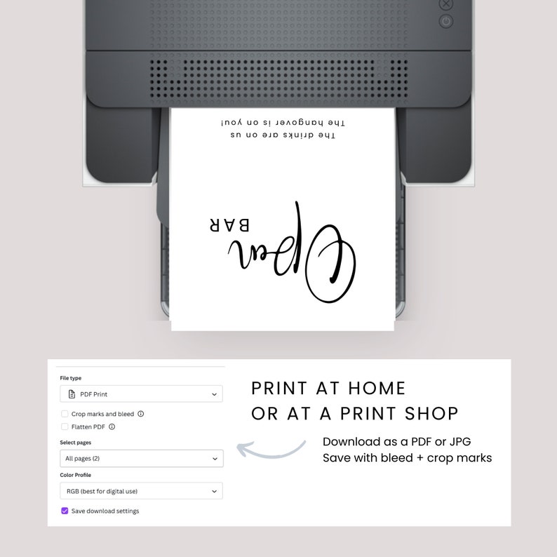 Diy Flower Bar Signs, Flower Box Sign, Minimal Flower Bar