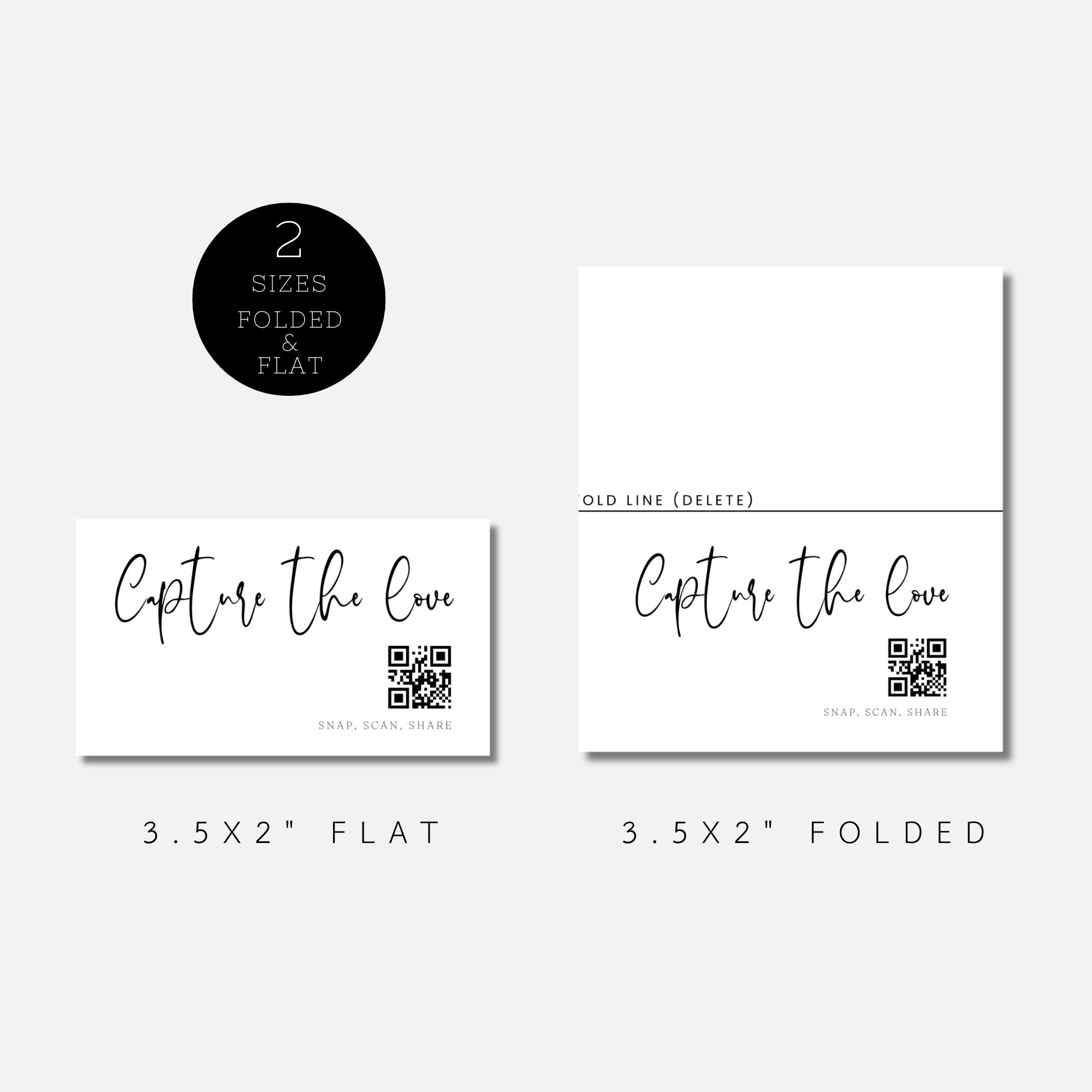 Reception Scanable Collateral Qr Code Capture the Love Wedding QR Code Sign, Capture the Love QR Code for ...