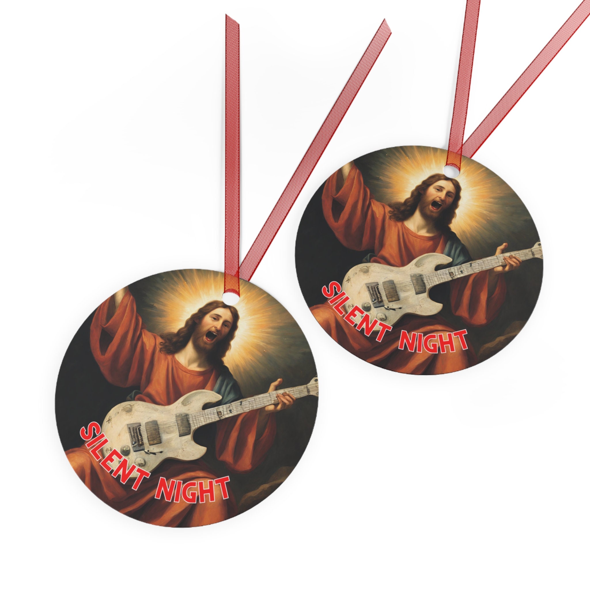 Tacky Gift Example Tacky Christmas Ornament Saw That Funny Jesus Ornament 2023 Funny ...