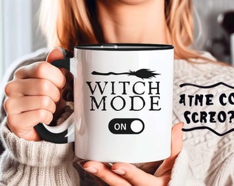 Regalos de brujas Regalo de Halloween para ella Taza de luna Taza de viaje Taza de bruja Regalos personalizados Bruja No te metas con mi maestro de energía Regalo de Halloween