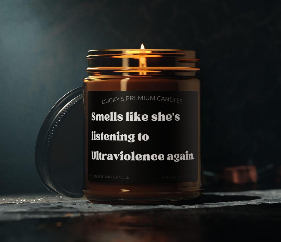 Smells Like She's Listening Mini Jar Candle Custom Gift Soy Candle Gift ...