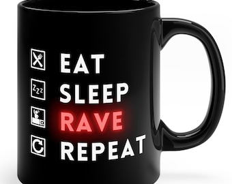 House Music Gift Rave Gift EDM Gift EDM Shirt Rave Shirt DJ Gift for Dj Shirt for Dj Music Festival Shirt Eat Sleep Rave Shirt