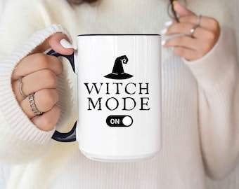 Regalos de brujas Regalo de Halloween para ella Taza de viaje Taza de luna Taza de bruja Regalos personalizados Bruja No te metas con mi energía Regalo de Halloween de maestra