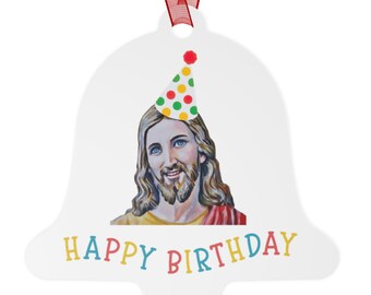 Jesus Ornament Christmas Party Ugly Ornament Ugly Christmas Christmas decor Tacky Christmas Jesus Shirt Funny Jesus Ornament with Jesus