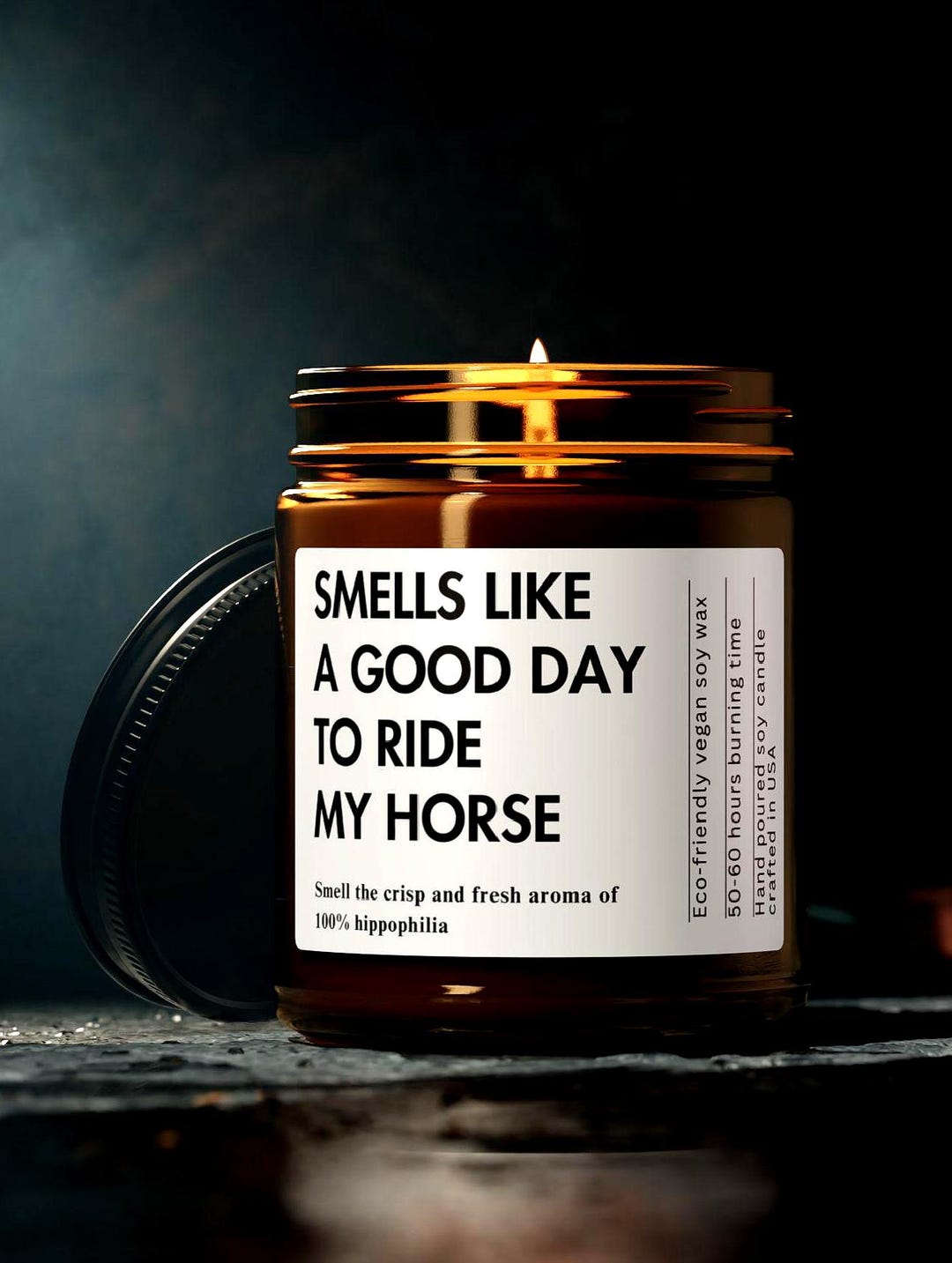 Good Day to Ride My Horse Soy Wax Candle Funny Gift for Women Horse ...
