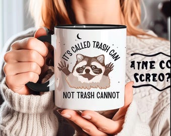 Mug raton laveur motivation travail drôle tasse à café Mug cadeau papa Mug de bureau sarcastique humour cadeau lieu de travail pour elle idée cadeau lui tasse de café nouveauté