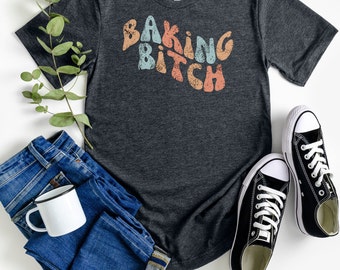 Backen Shirt Backen Geschenke für Backliebhaber Backen Geschenk Lustiges Bäcker Shirt Plätzchen Shirt Bäcker Backen T-Shirt, Für Sie für Ihn